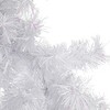 Northlight 9' x 10 Icy White Iridescent Spruce Artificial Christmas  Garland - Unlit