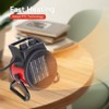 BEYOND HEAT Portable Space Heater, 1500W Electric Heater with Ceramic Heater Element Small Space Heater for Office Garage Indoor Use, Red - 2 of 4