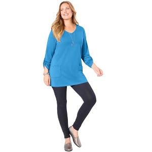 Catherines Suprema Patch Pocket Tunic - 1 of 2