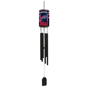 NFL Wind Chime, #1 Fan with Team Logo - Buffalo Bills - 1 of 2