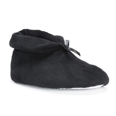 Softones by MUK LUKS Women's Terry Cuff Slipper Booties