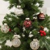 Garvee 25 Pcs Christmas Tree Ornament Balls, 2.4" Clear Shatterproof Christmas Decoration Balls - 4 of 4