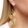 SOHI Women's Casual Hoop Earrings - 4 of 4