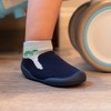 Komuello Baby Boy First Walk Sock Shoes - Navy Dash - 2 of 4