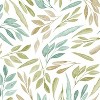 LunaLulinlk Cottage Leaves Easy Hang Fabric Shower Curtain` - 3 of 4