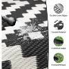 Abynow Geometric Diamond Outdoor Area Rug - 2 of 4