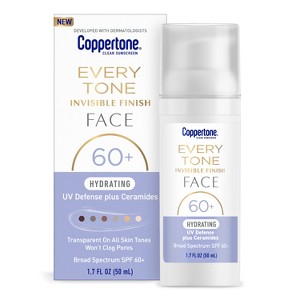 Coppertone Hydrating Every Tone Face - SPF 60+ - 1.7 fl oz - 1 of 4