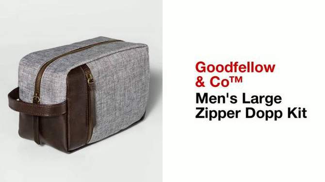 Large Zipper Dopp Kit - Goodfellow &#38; Co&#8482;, 2 of 5, play video