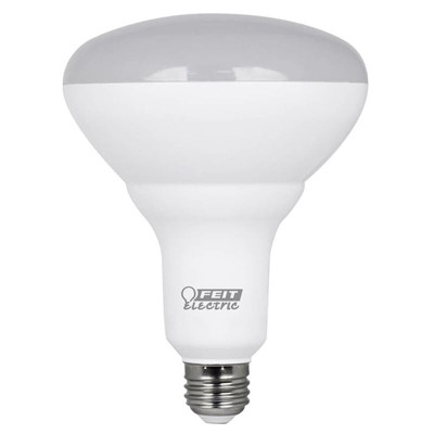 Feit Electric 65W Equivalent Frosted LED BR40 Bulbs, 2 Pack