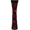 Memoi Women's Snake-Themed Rayon Blend Novelty Crew Sock Black 9-11 - 2 of 4