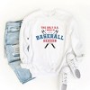 Simply Sage Market Women's Graphic Sweatshirt Baseball Season Bats - 3 of 4