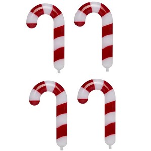 GE 52 LED Candy Cane Pathway Set 11.9-inch Tall Warm White 5FT - 1 of 4