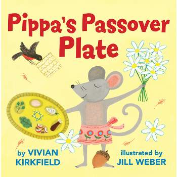 Pippa's Passover Plate - by  Vivian Kirkfield (Board Book)