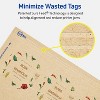 Avery Printable Round Scalloped Tags with Sure Feed Technology, 2-1/2" Diameter, Kraft Brown Cardstock, Print-to-the-Edge, Laser/Inkjet, 225 Total - 4 of 4