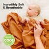 KeaBabies 4pk Muslin Swaddle Blankets for Baby Boys, Girls - Organic Baby Blankets, Nursing Swaddles for Newborns - 2 of 4