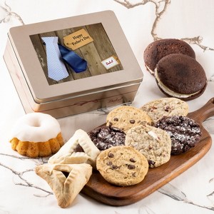 Dulcet Gift Baskets Tasteful Treats Tin Gift Basket - 1 of 4