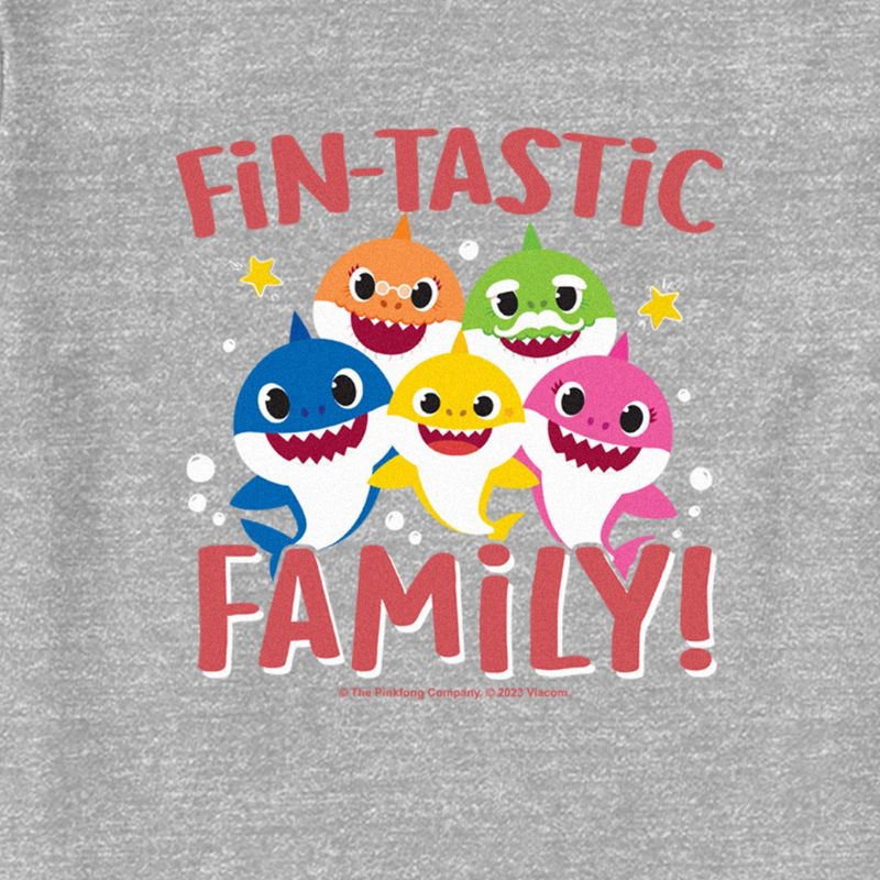 Toddler's Baby Shark Fin-Tastic Family T-Shirt, 2 of 4