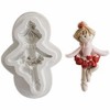 O'Creme Ballerina Silicone Fondant Mold - 3" x 4" - White - 3 of 4