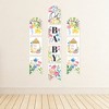 Big Dot of Happiness Wildflowers Baby - Hanging Vertical Paper Door Banners - Boho Floral Baby Shower Wall Decoration Kit - Indoor Door Decor - 3 of 4