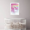 15" x 21" Unicorn Light Fantasy and Sci-Fi Framed Art Print - Wynwood Studio: Modern Decor, Digital Fairytale Artwork, White Frame - 4 of 4