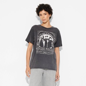 Women's Hocus Pocus Short Sleeve Graphic Boyfriend T-Shirt - Black - 1 of 3