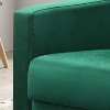 HOMLUX 27.5"W Velvet Accent Arm Chair with Tufting - 4 of 4