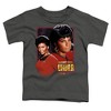 Toddler Boys' Star Trek Lieutenant Uhura T-Shirt Charcoal - 2 of 4