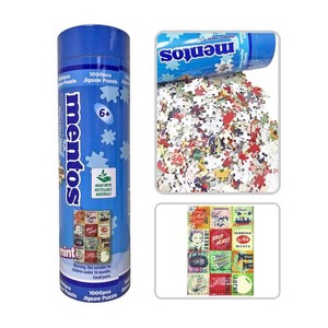 YWOW Games Mentos 1000 Piece SuperSized Jigsaw Puzzle | Mint - 1 of 3