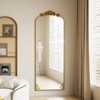 BEAUTYPEAK Arched Vintage Baroque Full-Length Mirrors - 2 of 4