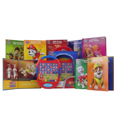 Pi Kids Nickelodeon PAW Patrol Interactive Activity Pad and 8-Book Library Boxed Set