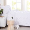 Southshore Fine Living Pinch Pleated Pintuck soft and easy care Duvet Cover Set with Shams - image 2 of 4