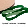 Unique Bargains Velvet Single Side Christmas Vintage Ribbon 1 Pc - 2 of 4