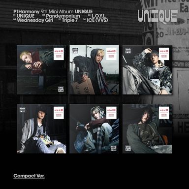P1Harmony - UNIQUE (Member Compact) (Target Exclusive, CD)