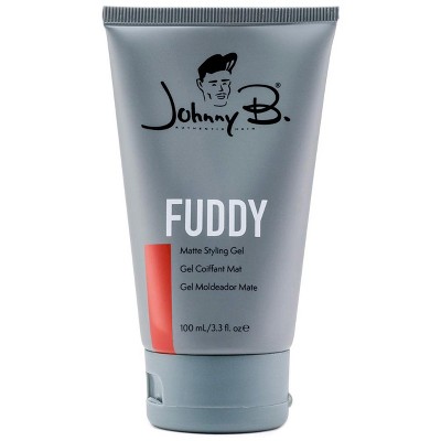 Johnny B Fuddy Matte Styling Gel, 3.3 oz