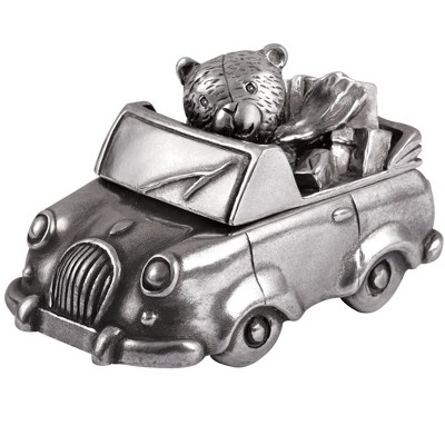 Royal Selangor 016514R Toothbox Boy Teddy Bear, Pewter