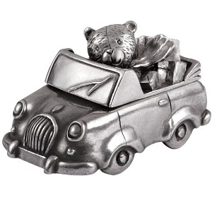 Royal Selangor 016514R Toothbox Boy Teddy Bear, Pewter - 1 of 1