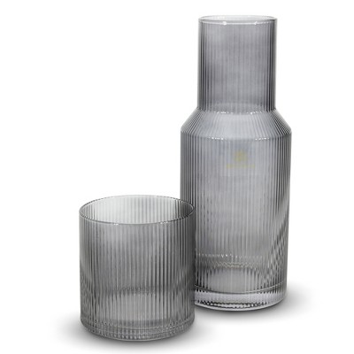 American Atelier Vintage Bedside Water Carafe With Tumbler, 37 Oz ...