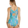 Sporti Caribbean Sea Moderate Printed Sweetheart One Piece Swimsuit - 3 of 4