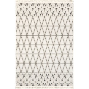 Nuloom Chia Modern Moroccan Tasseled Indoor Area Rug - 1 of 4