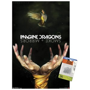 Trends International Imagine Dragons - Smoke Unframed Wall Poster Prints - 1 of 4