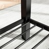 RealRooms Burleigh Full over Full Metal Bunk Bed Frame, Black - 4 of 4
