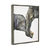Stupell Industries Cute Baby Elephant Family Animal Watercolor Painting - 3 of 4