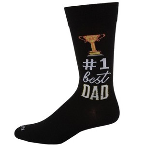 #1 Dad Mens Bamboo Crew - 1 of 4