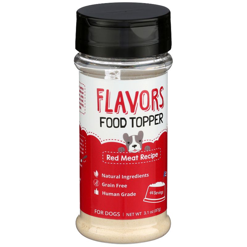 Flavors Food Topper Dog Treats - 3.1oz, 4 of 10