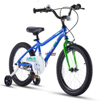 RoyalBaby Chipmunk Kids Bike with Dual Handbrake, Training Wheels & Bell for Boys and Girls Ages 4 to 7