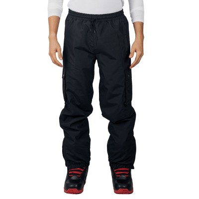 Alpine Swiss Mens Snowboard Pants 10K Waterproof Insulated Cargo Ski Pants Breathable Winter Snow Sport Outdoor Trousers