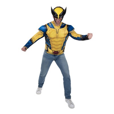 Marvel Men's Wolverine Halloween Costume Apparel Top