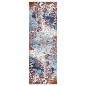 Abstract Area Rug Modern Washable Non-Slip Carpet for Front Door Entrance Kitchen  Office Bedroom - 1 of 4