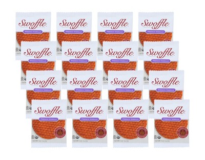 Swoffle French Vanilla Dutch Waffle - Case of 16/1.16 oz