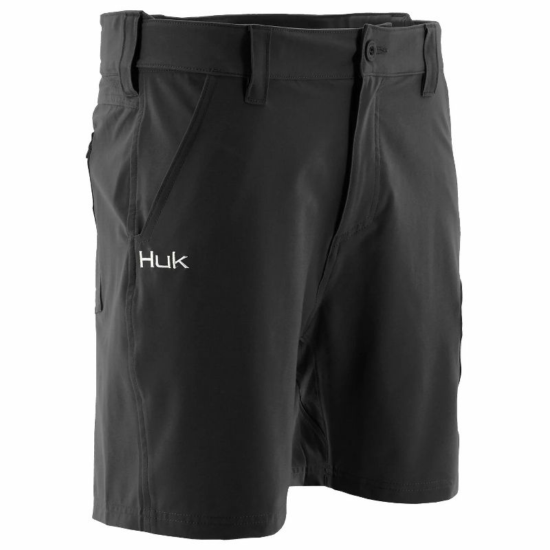HUK Men's Next Level 7" Quick-Drying Performance Fishing Shorts With UPF 30+ Sun Protection, 1 of 4